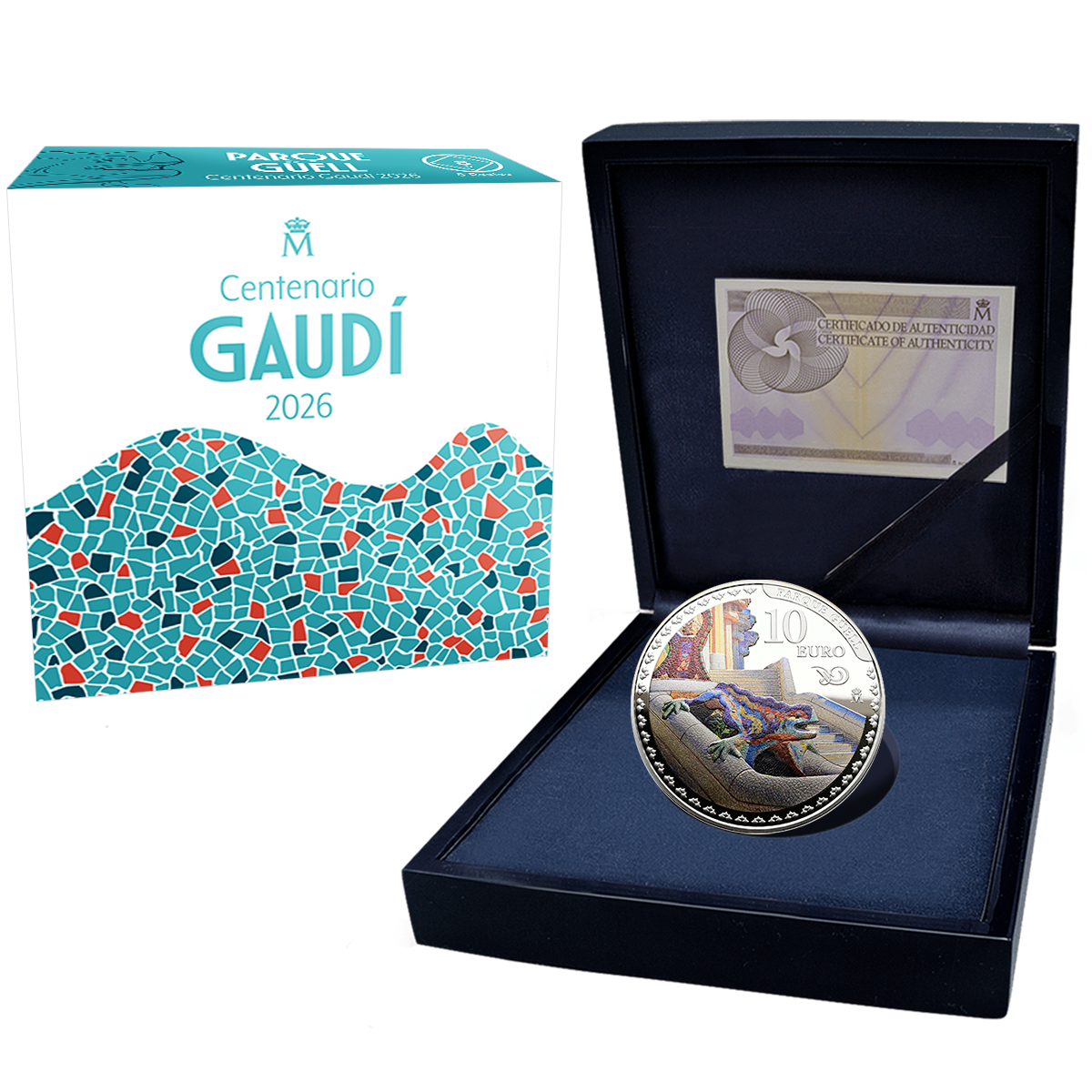 2026 Parque Güell - 10€ Espanha Proof